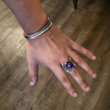 ドラゴンホーンリング Sfd G 023 横浜 シルバーアクセサリー通販 Espoir